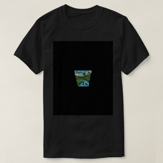 De driftless Area Graphic T-shirt (Design voorkant)