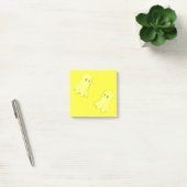 De drijvende gastheer- post-it® notes (Kantoor)