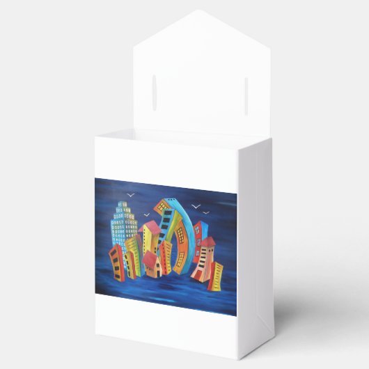 De drijvende stad bedankdoosjes (Geopend)