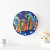 De drijvende stadsklok grote klok (Huis)