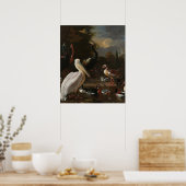 De drijvende veer poster (Keuken)