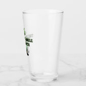 De Drink Oom Leprechaun Grappig St. Patrick's Day Glas (Links)