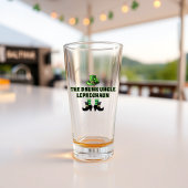 De Drink Oom Leprechaun Grappig St. Patrick's Day Glas