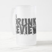 De Drink Review Bevroren Beer Stein Matglas Bierpul (Voorkant links)