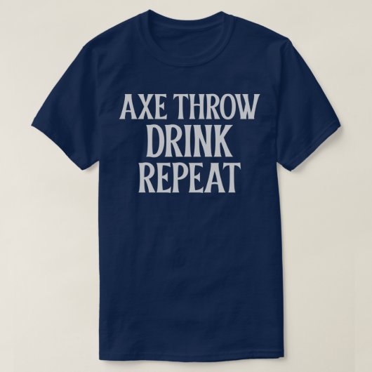 De Drink van de Ax-Borg herhaalt Klassieke TShirt (Design voorkant)