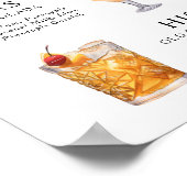 De Drink van de handtekening het Poster van het Ko (Hoek)