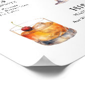 De Drink van de handtekening het Poster van het Ko (Hoek)