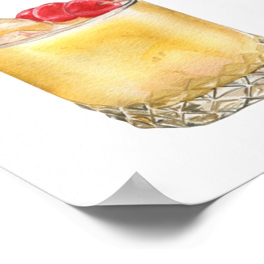 De Drink van de handtekening het Poster van het Ko (Hoek)