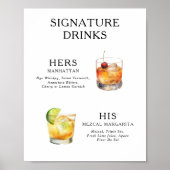 De Drink van de handtekening het Poster van het Ko (Voorkant)