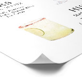 De Drink van de handtekening het Poster van het Ko (Hoek)