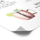 De Drink van de handtekening het Poster van het Ko (Hoek)