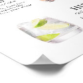 De Drink van de handtekening het Poster van het Ko (Hoek)