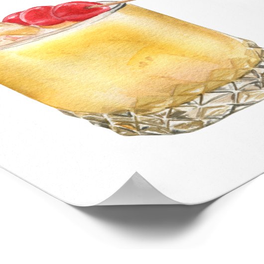 De Drink van de handtekening het Poster van het Ko (Hoek)