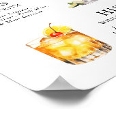 De Drink van de handtekening het Poster van het Ko (Hoek)