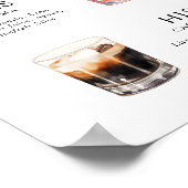 De Drink van de handtekening het Poster van het Ko (Hoek)