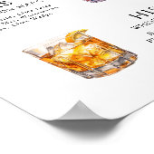 De Drink van de handtekening het Poster van het Ko (Hoek)