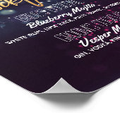 De Drink van de Handtekening van het huwelijk de F Poster (Hoek)