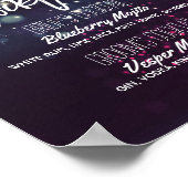 De Drink van de Handtekening van het huwelijk de F Poster (Hoek)