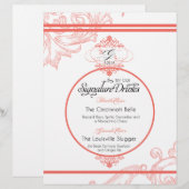 De Drink van de Handtekening van het huwelijk | Ko (Voorkant / Achterkant)