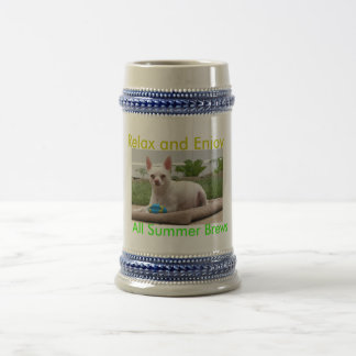 De Drink van de Mok van de zomer en Geniet, Alle Z