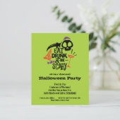 De Drink van het Eat van de begroting en zijn eng  (Staand voorkant)