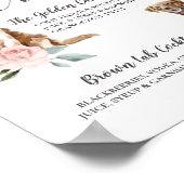 De Drinken van de Handtekening van de Waterverf va Poster (Hoek)