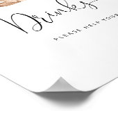 De Drinken van het beer van Woodland helpen uzelf  Poster (Hoek)