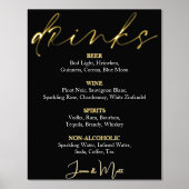 De Drinken van het huwelijk de Prints van de Folie (Voorkant)