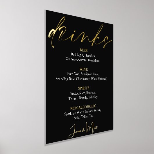 De Drinken van het huwelijk de Prints van de Folie (Laagn)