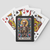 De Drinker Skelet Tarot Poker Cards Pokerkaarten (Achterkant)