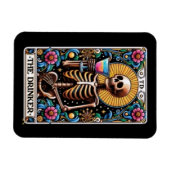 De Drinker Tarot Kaart Magnet Magneet (Horizontaal)