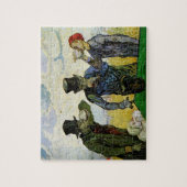 De Drinkers door Vincent van Gogh Legpuzzel (Verticaal)
