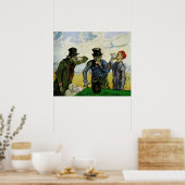 De Drinkers door Vincent van Gogh Poster (Keuken)