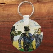 De Drinkers door Vincent van Gogh Sleutelhanger (Voorkant)