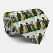De Drinkers door Vincent van Gogh Stropdas (Opgerold)