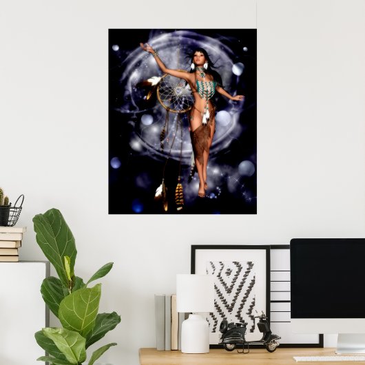 De drocatcher poster (Thuiskantoor)