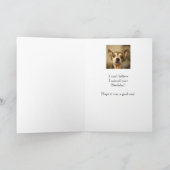 De droevige Late Hond van Chihuahua van de Pret Kaart (Binnen)