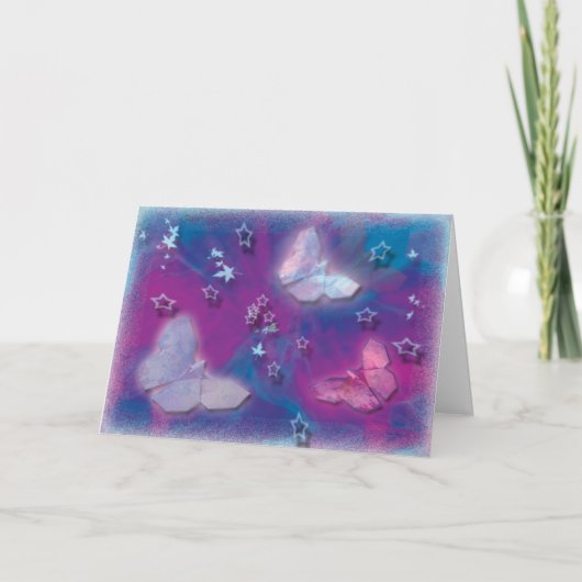 De "dromen de kaart nemen van vlucht" gelukwensen (Voorkant)