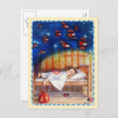 De dromen komen true_pc feestdagenkaart (Voorkant / Achterkant)