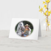 De Dromen van Appaloosa Kaart (Gele Bloem)