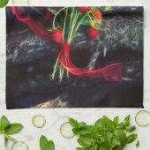 De Dromen van de aardbei Theedoek (Gevouwen)