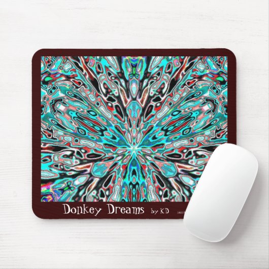 De Dromen van de ezel door KD Mousepad Muismat (Met muis)