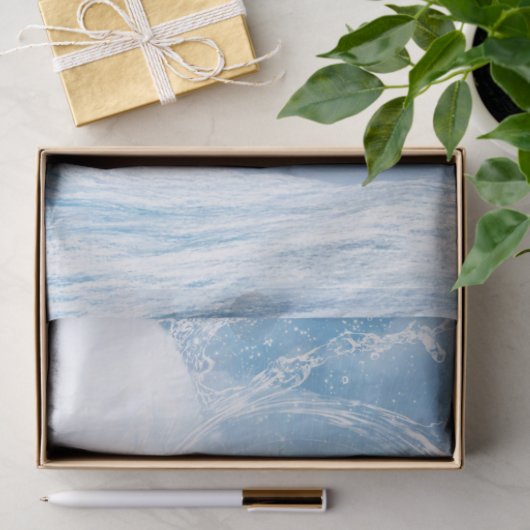 De dromen van dolfijnen tissuepapier (Geschenk)