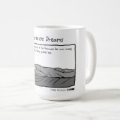 De dromen van Don Depresso (gecentreerd) Koffiemok (Voorkant rechts)