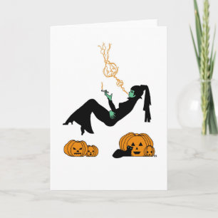 De Dromen van Halloween Kaart