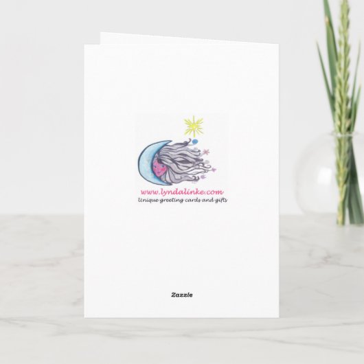 De Dromen van Kerstmis Feestdagen Kaart (Achterkant)