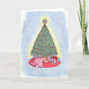 De Dromen van Kerstmis Feestdagen Kaart