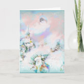 De Dromen van Kerstmis Feestdagen Kaart (Voorkant)