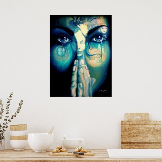 De dromen waarin ik dyin ben poster (Keuken)