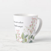 De dromen zijn waar we de Magische Latte Mok (Rechterhoek)